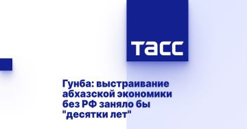 Гунба: выстраивание абхазской экономики без РФ заняло бы "десятки лет"