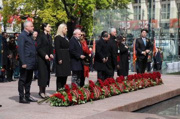 Президент Абхазии Бадра Гунба участвует в торжественных мероприятиях в Москве по случаю 80-летия Дня Победы в Великой Отечественной войне