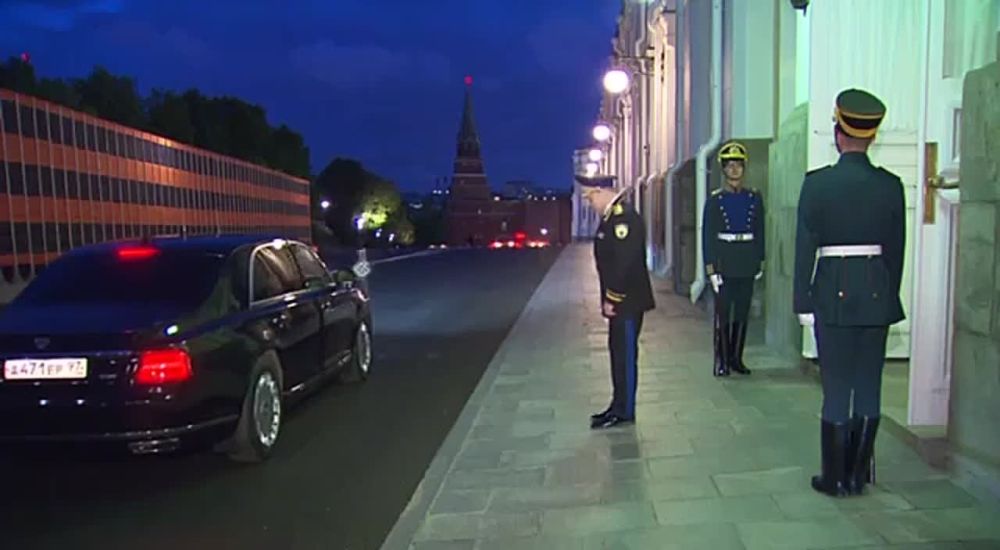 Президент Абхазии Бадра Гунба прибыл на встречу с президентом России Владимиром Путиным