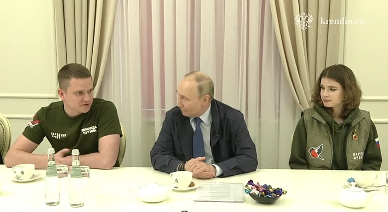 Владимир Путин посетил Курскую область