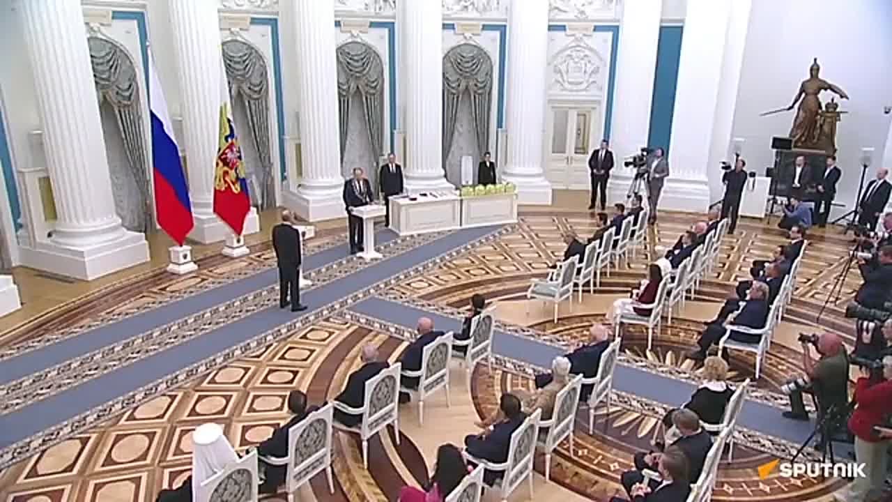 Глава МИД России Сергей Лавров награжден высшей госнаградой — орденом Святого апостола Андрея Первозванного