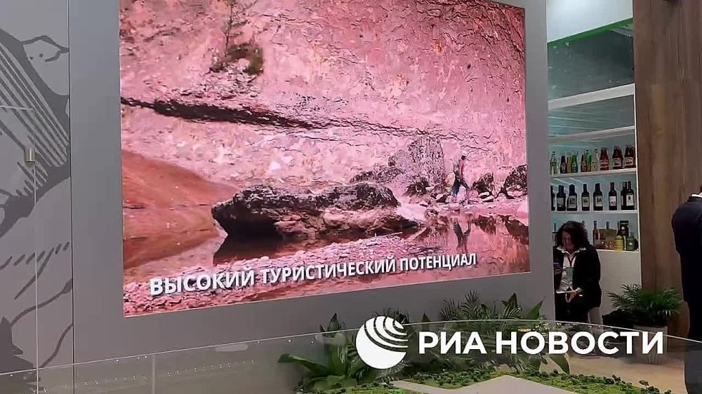 На Кавказском инвестфоруме, что проходит в Минеральных Водах, заработал стенд Абхазии