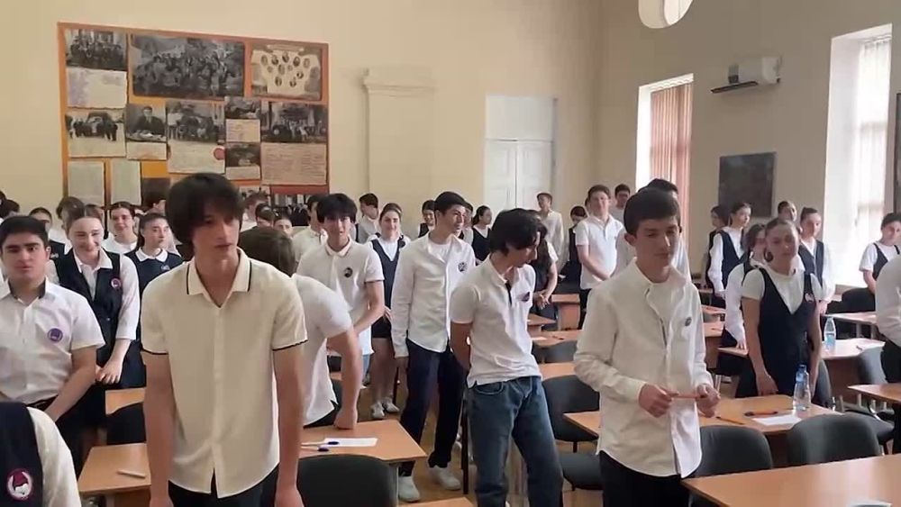 Выпускные экзамены начались во всех школах Абхазии