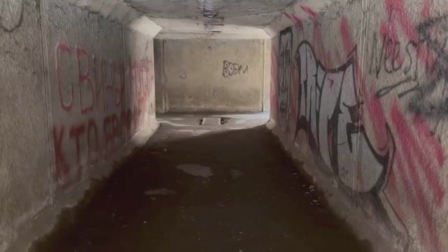 Подземный переход на улице Кабардинская в Сухуме расчистили