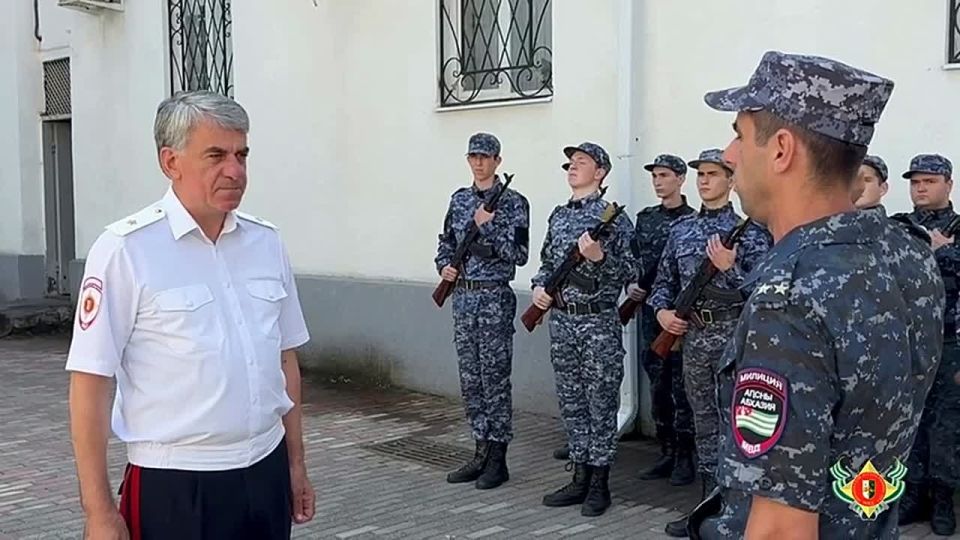 Торжественная церемония принятия присяги состоялась в Министерстве внутренних дел Абхазии