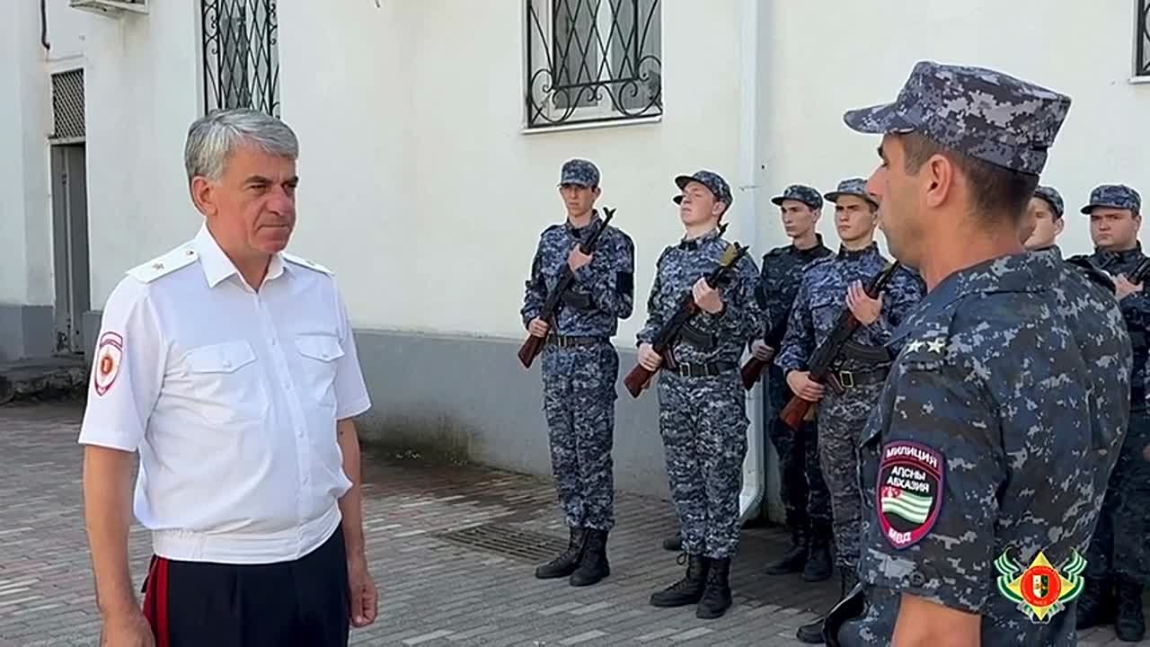 Торжественная церемония принятия присяги состоялась в Министерстве внутренних дел Абхазии