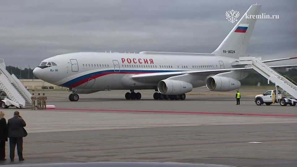 Президентский борт в Анкоридже