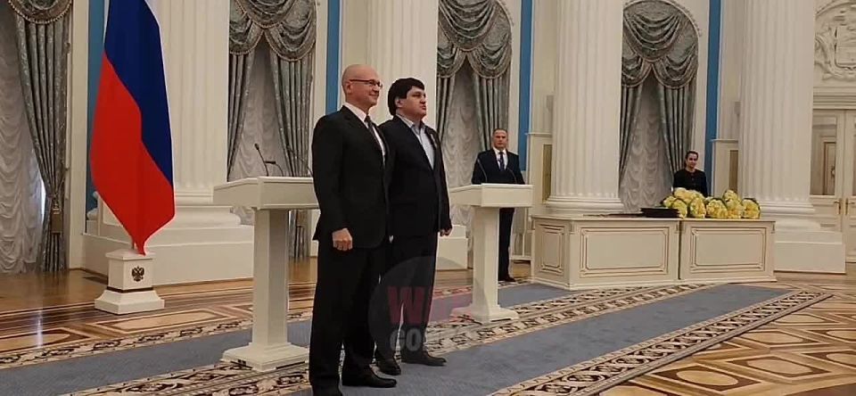 Олег Царёв: Первый заместитель руководителя администрации президента России Сергей Кириенко от имени Президента России вручил в Кремле государственные награды героям СВО и деятелям культуры, которые её активно поддерживают