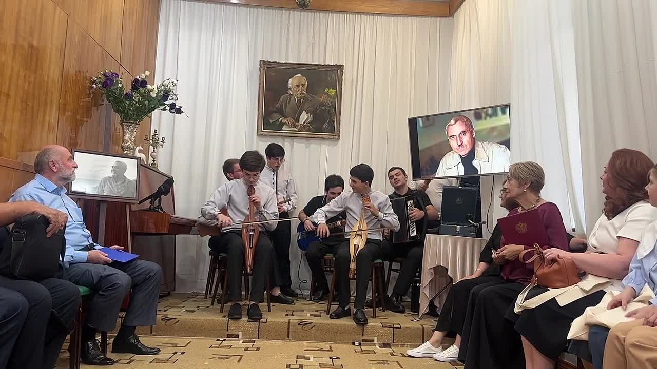 Вечер памяти Константина Симонова прошел в музее Д.И. Гулиа