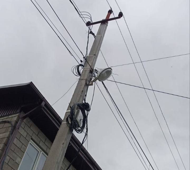 Уличное освещение обновили в селе Эшера