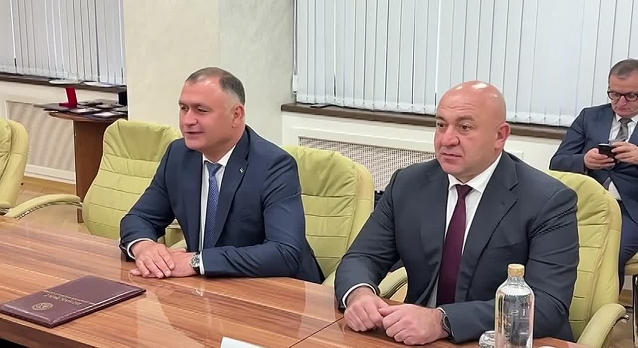 Встреча Президентов Абхазии и Южной Осетии