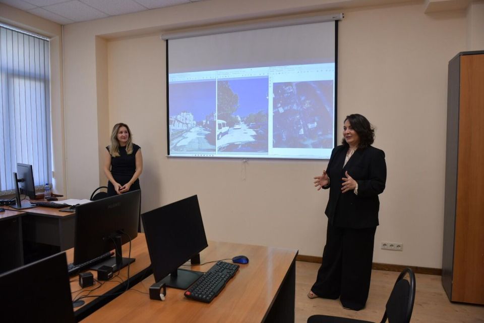 Проект "Апельсиновой улицы" был представлен студентам факультета ландшафтного дизайна АГУ