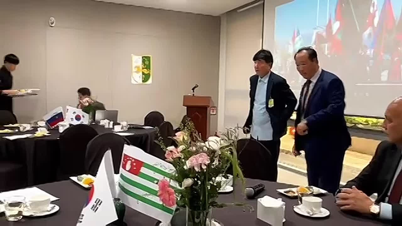 Министр культуры Абхазии принял участие в открытии Абхазо-корейского культурного центра в Сеуле