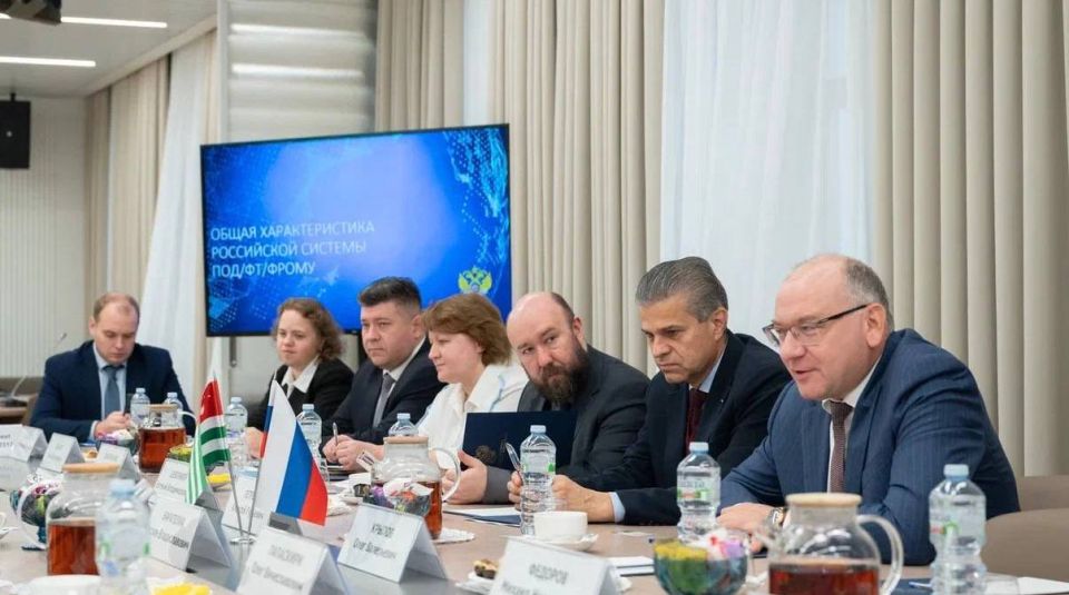 Представители Росфинмониторинга встретилась с коллегами из Национального банка Абхазии