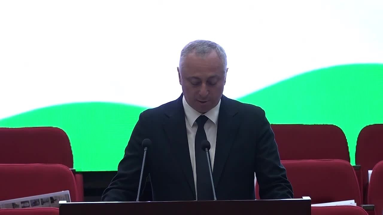 ВИДЕО. Выступление Президента Республики Абхазия Бадры Гунба на торжественном юбилейном съезде политической партии «Амцахара»