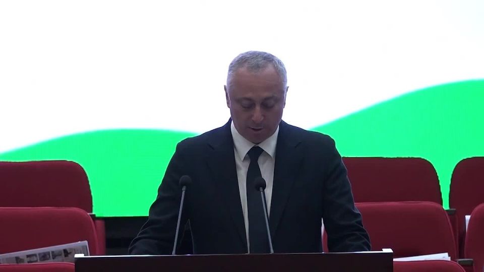 Выступление Президента Республики Абхазия Бадры Гунба на торжественном юбилейном съезде политической партии «Амцахара»