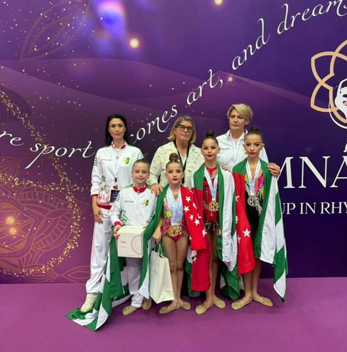 Гимнастки из Абхазии заняли призовые места на турнире GYMNASTIKA SOLO CUP 2025 в Дубае