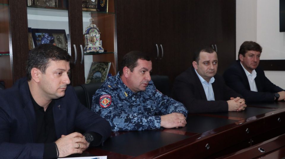 Вице-премьер, министр внутренних дел Роберт Киут принял делегацию Государственной думы Российской Федерации во главе с вице-спикером Владиславом Даванковым