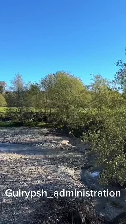 Восстановление моста в Цкыбыне: подготовка к демонтажу