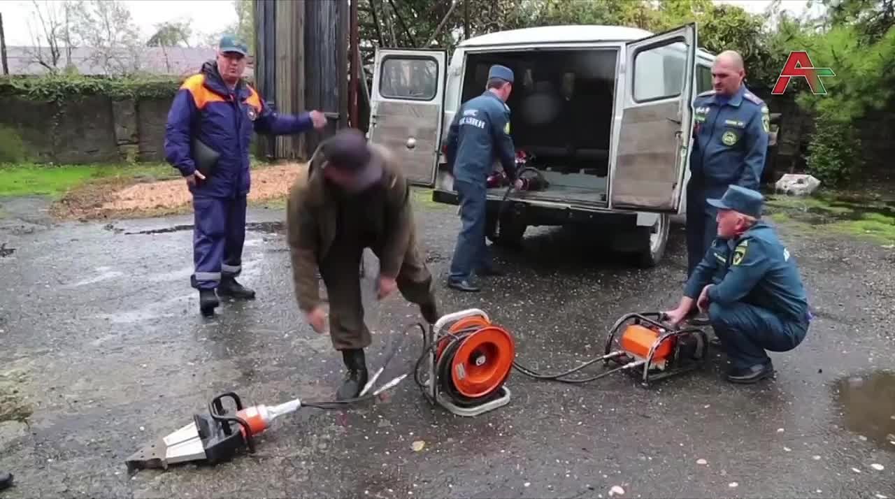 Завершилось пребывание группы специалистов МЧС России в Абхазии!