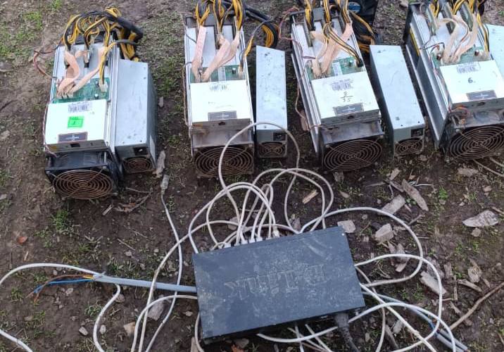 Четыре аппарата для майнинга изъяли в Галском районе