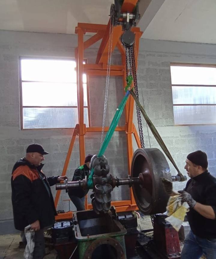 Новое оборудование для ГЭС доставили в высокогорное село Псху