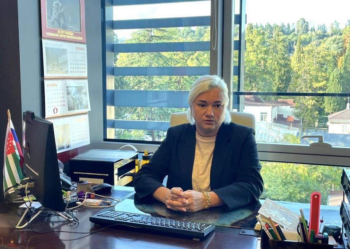 Прошла встреча и.о. руководителя представительства Россотрудничества в Абхазии Степановой Татьяны с Уполномоченным по правам ребенка в Республике Абхазия Мактиной Джинджолия