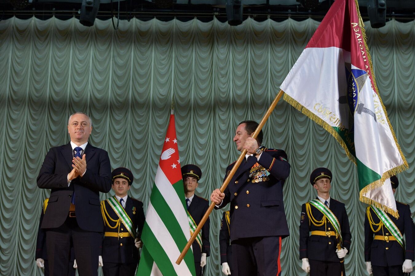 День сотрудников органов внутренних дел отметили в Абхазии