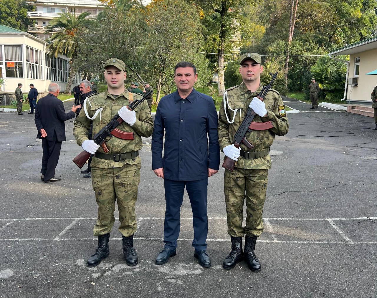 Вице-президент принял участие в торжественной церемонии присяги новобранцев