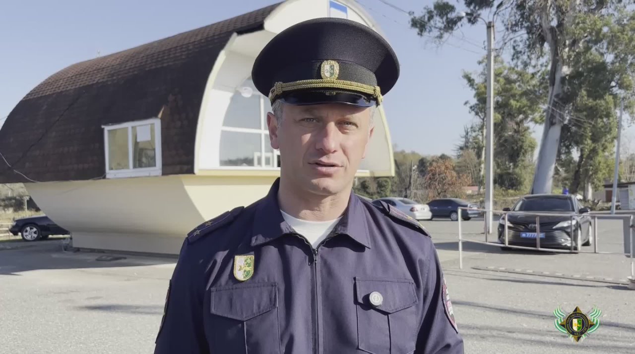 Очередной рубеж контроля запущен на посту ДПС в селе Адзюбжа Очамчырского района